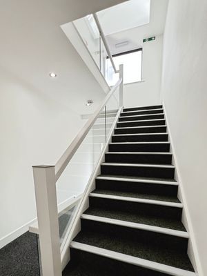 Communal stairs- click for photo gallery